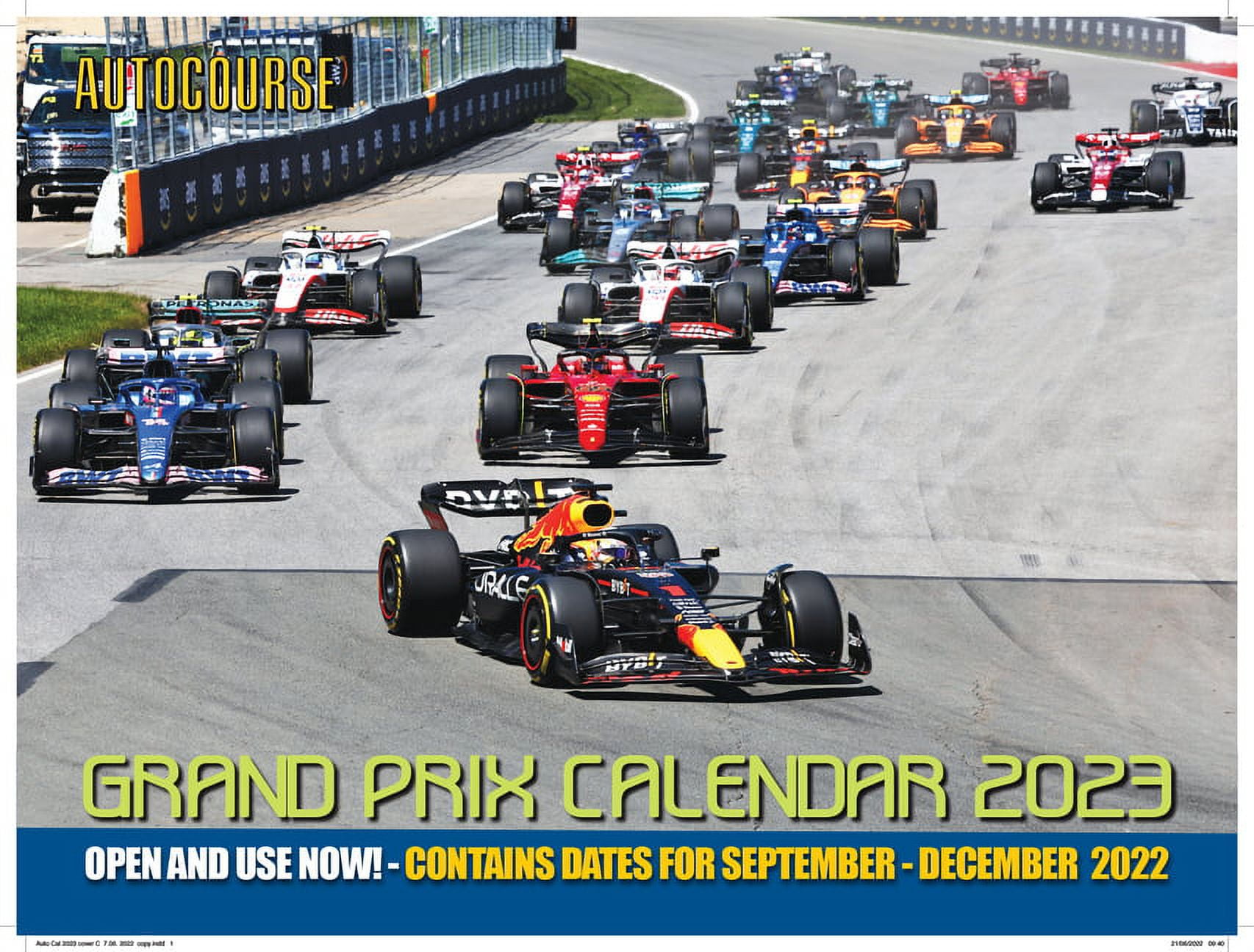 Autocourse 2023 Grand Prix Calendar (Calendar)