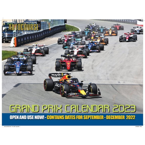Autocourse 2023 Grand Prix Calendar (Calendar)