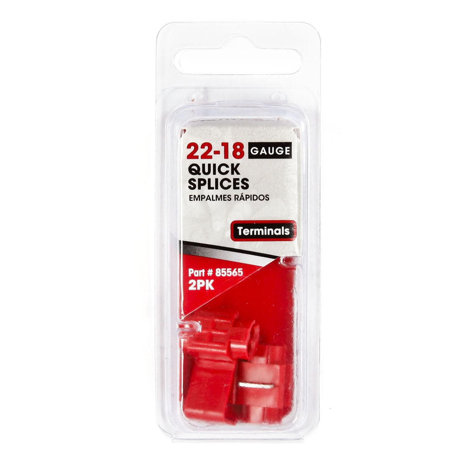 Dorman 86430 Quick Splice Terminals - 22-18 Gauge Red 7 Pack