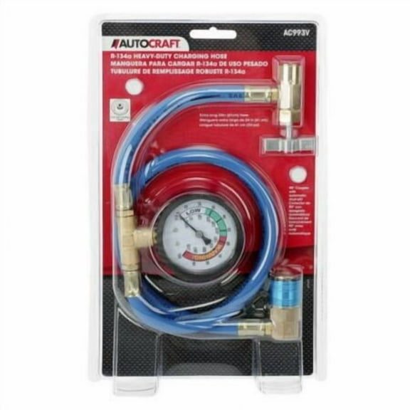 Autocraft R-134a Heavy-Duty Charging Hose