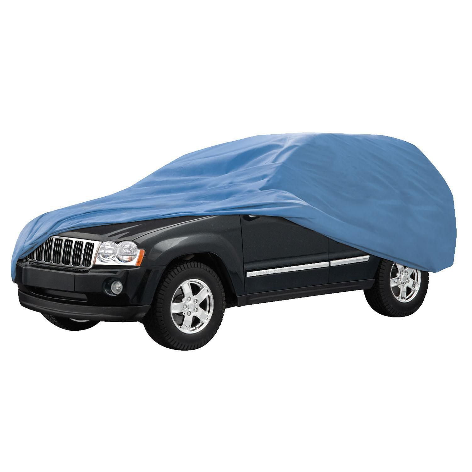 Autocraft SUV Cover Blue Layers Fits SUVs 13'-15' Medium-Duty  Water Resistant Outdoor Use, each, sold by each