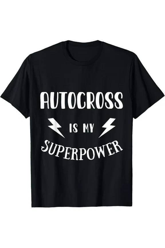 Autocross Is My Superpower Racing Graphic T-shirt