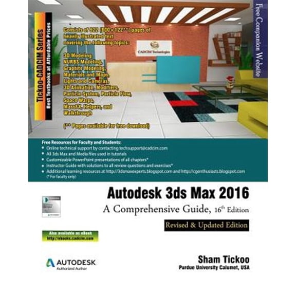 Pre-Owned Autodesk 3ds Max 2016: A Comprehensive Guide, 16th Edition