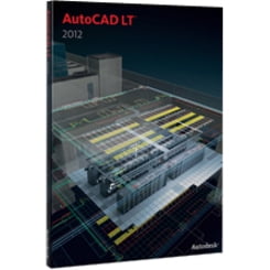 Autodesk AutoCAD LT 2012, Complete Product, 1 User, Standard