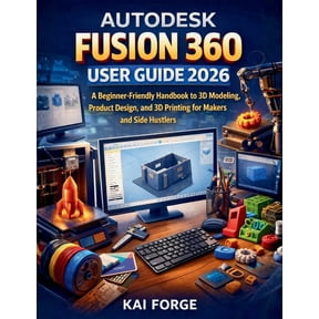 Autodesk Fusion 360 User Guide 2026: A Beginner-Friendly Handbook to 3D Modeling, Product Design, and 3D Printing for Ma, (Paperback)