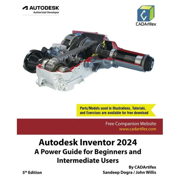 Autodesk Inventor 2024: A Power Guide for Beginners and Intermediate Users, (Paperback)