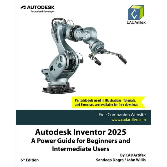 Autodesk Inventor 2025: A Power Guide for Beginners and Intermediate Users, (Paperback)