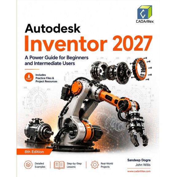 Autodesk Inventor 2027: A Power Guide for Beginners and Intermediate Users, (Paperback)