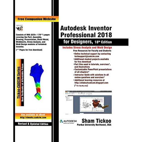 Pre-Owned Autodesk Inventor Professional 2018 for Designers