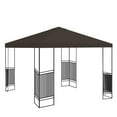 thumbnail image 1 of Autoez 10' x 10' Coffee Pop up Outdoor Canopies, UV Resistant, 1 of 6