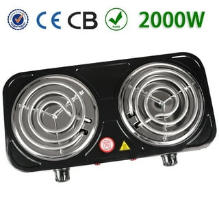 Buy Homesmart Electric Single Burner 1000W Hot Plate with 5 Level  Temperature Control and Overheat Protection- Black at ShopLC.