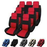 Autoez Breathable Car Seat Covers Full Sets for 2/5/7Seats Auto Car Truck SUV Van