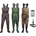 Autoez Chest Wader, 2Ply Nylon/PVC Waterproof Fishing & Hunting Waders