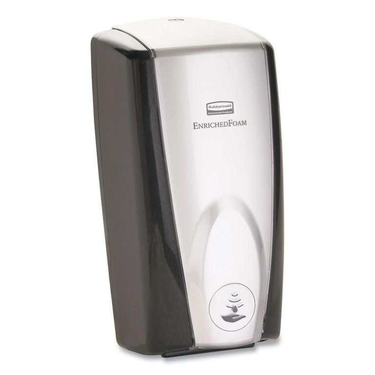 AutoFoam Touch-Free Dispenser, 1,100 mL, 5.2 x 5.25 x 10.9, Black/Chrome AutoFoam Touch-Free Dispenser, 1,100 mL, 5.2 x 5.25 x 10.9, Black/Chrome