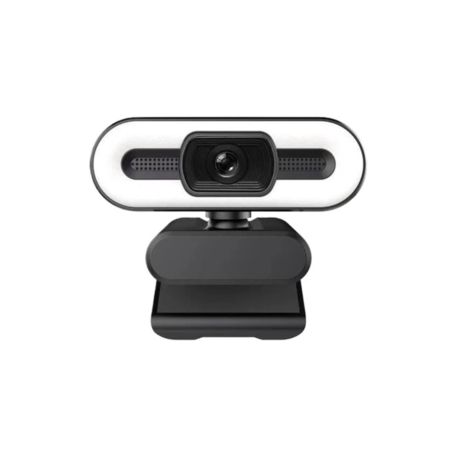 Autofocus HD Webcam with Fill Light Rotatable Laptop Webcam PC Computer Camera with Microphone for Youtube Video