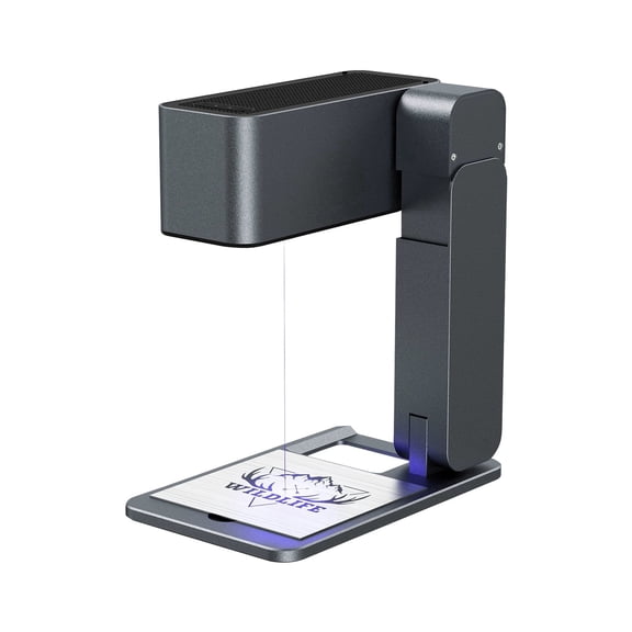 Autofocus Laser Engraver, Portable Handle-Able Laser Engraver And Cutter,High Speed Engraving Machine for Wood/Bamboo/Leather/Painted Metal/Ceramics/Food
