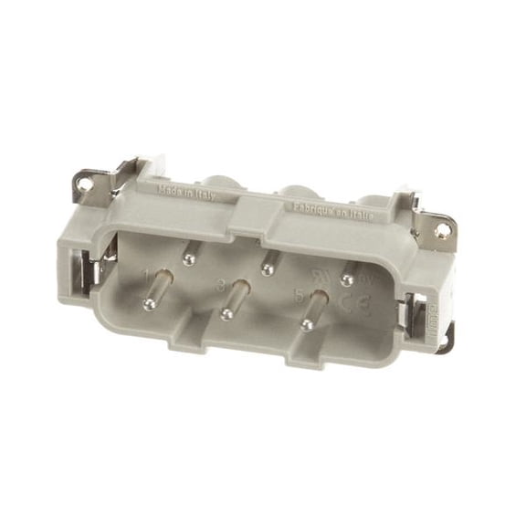 Autofry 83-0014 Male Heater Plug; 6 Prong Plug On Heater Box