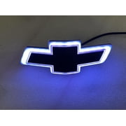 Autogem 2016 2024 Chevrolet Camaro RGB Lighted Grille Emblem   Black Exterior LED Bowtie Badge