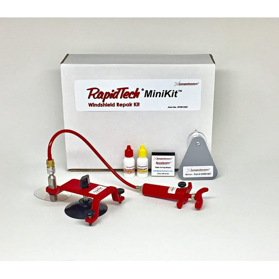 AutoglasSolutions RapidTech MiniKit Windshield Repair Kit