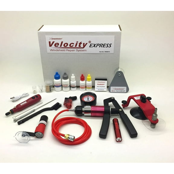 AutoglasSolutions Velocity Express Windshield Repair Kit