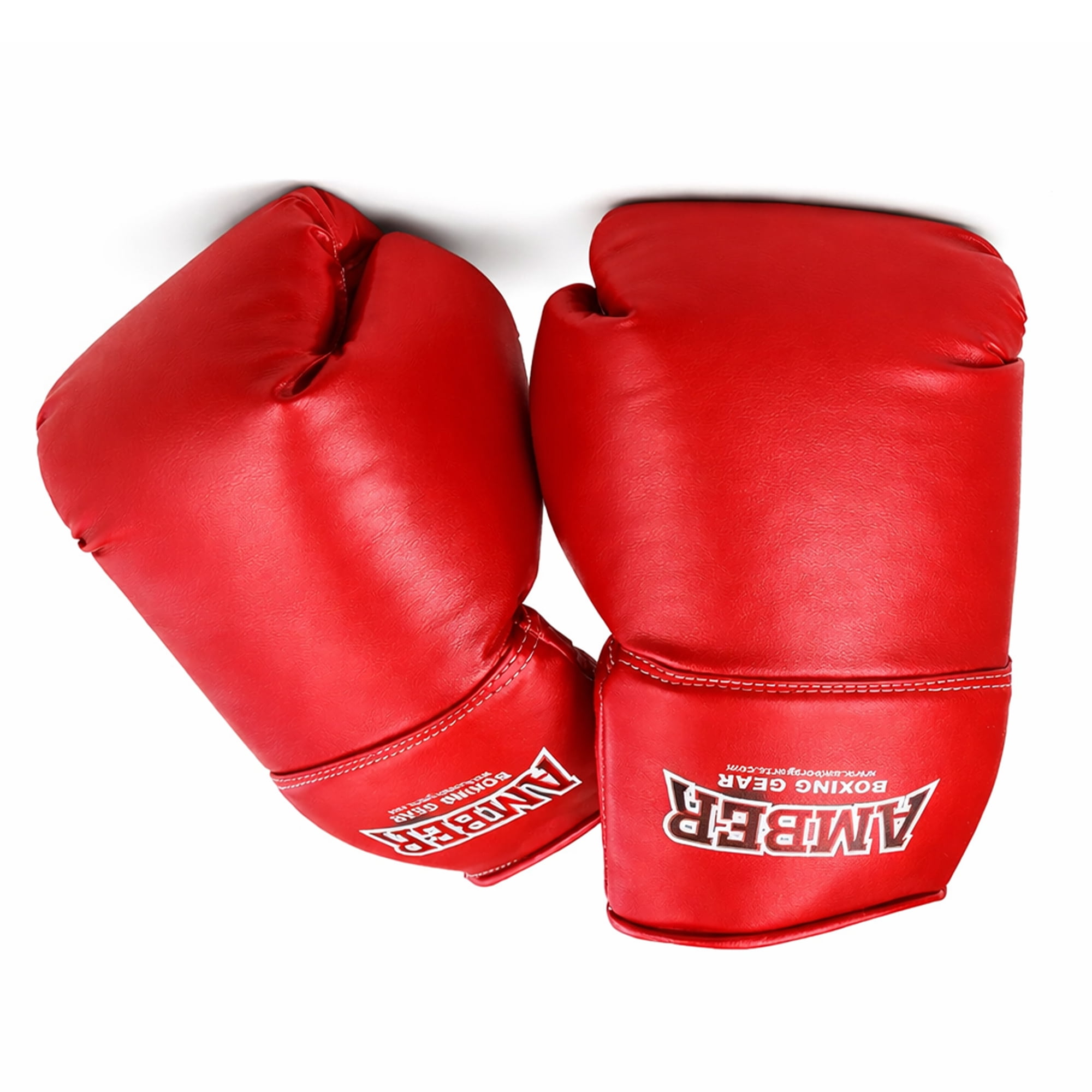 Boxing Gloves – Full-Size Replica Style for Signatures, Gifts, or Sports Decor – Red