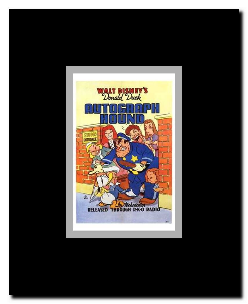 Autograph Hound Framed Movie Poster