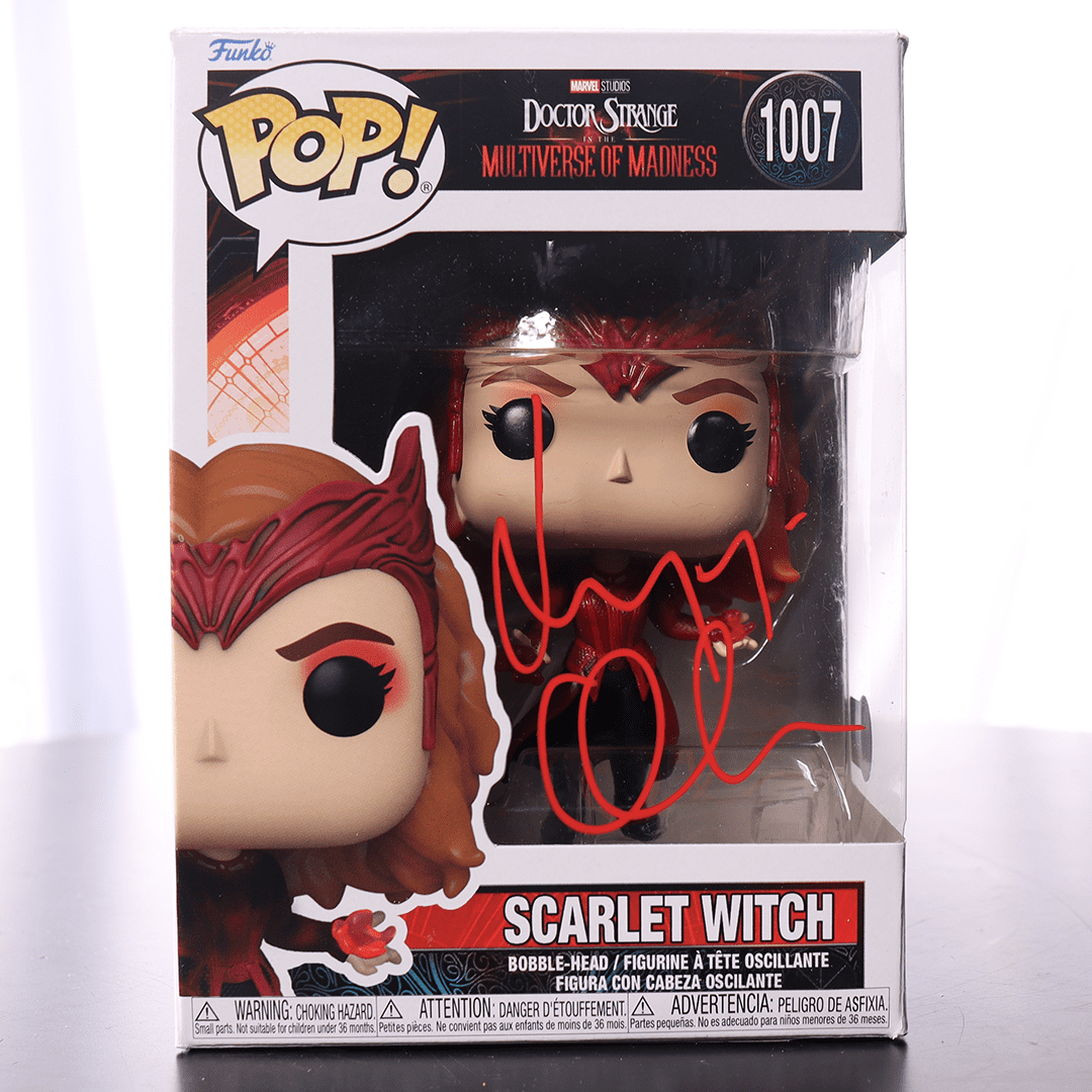 【1/1】 Leaf POP CENTURY ELIZABETH OLSEN 2024 Leaf Pop Century Elizabeth Olsen HEROGRAPHICS AUTO #1/1