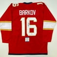 thumbnail image 1 of Autographed/Signed Aleksander Barkov Florida Red Hockey Jersey Beckett BAS COA, 1 of 4