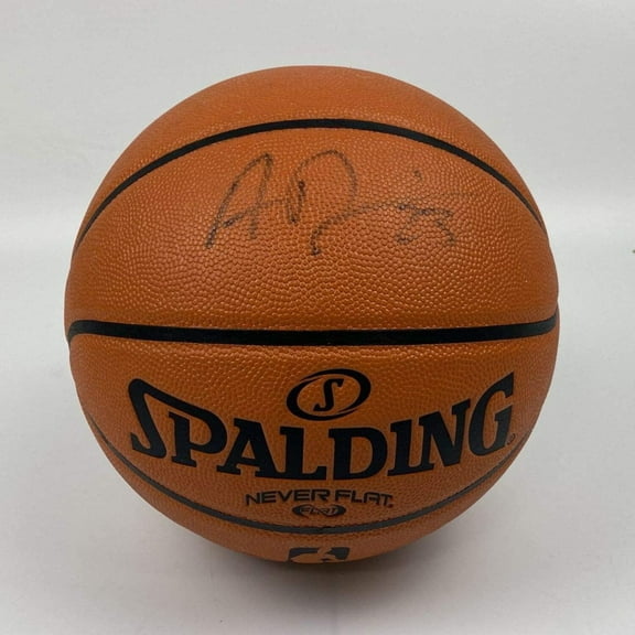 Autographed/Signed Anthony Davis Los Angeles Lakers Full Size Spalding Basketball JSA COA Holo