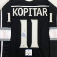 Autographed/Signed Anze Kopitar Los Angeles LA Black Hockey Jersey