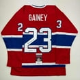 thumbnail image 1 of Autographed/Signed Bob Gainey HOF 1992 Montreal Red Hockey Jersey JSA COA, 1 of 4