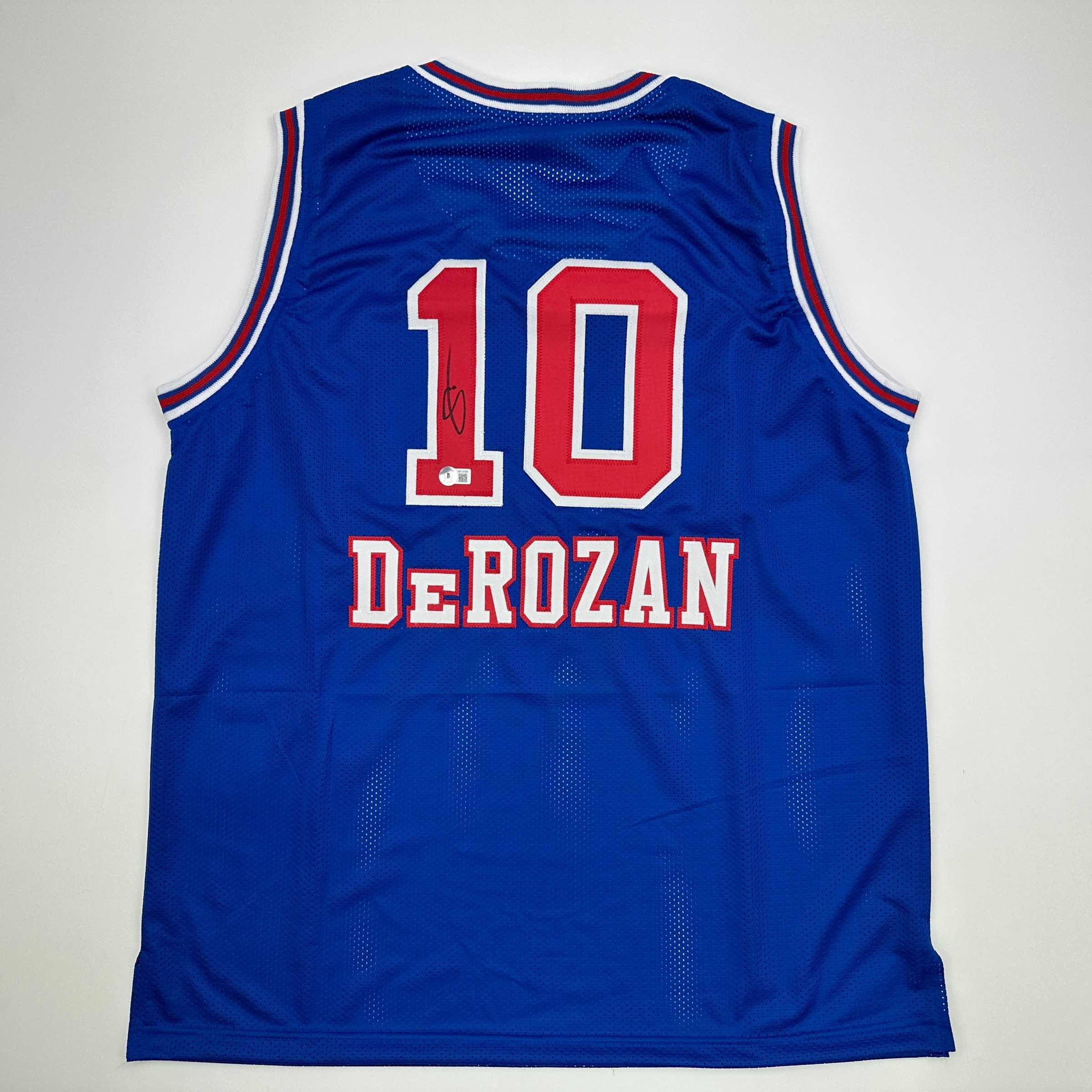 Maillot Chicago Bulls Signé DeMar DeRozan Avec Certificat D'authenticité Beckett - Pièce Collector NBA