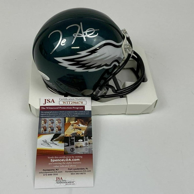 JALEN HURTS AUTOGRAPHED SIGNED EAGLES MINI HELMET high quality CERTIFIED AUTHENTICATION