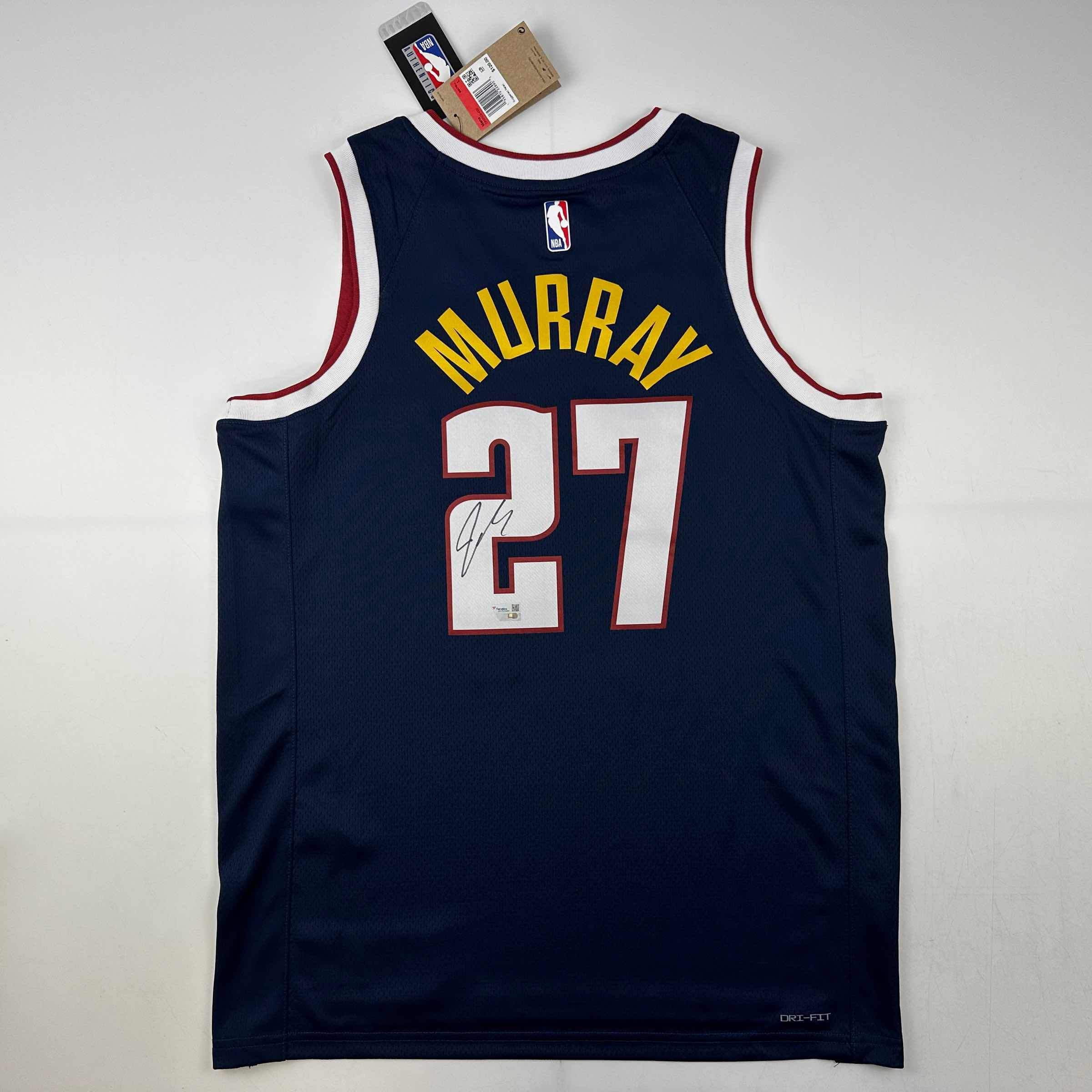Autographed/Signed Jamal Murray Denver Nuggets Blue Authentic Swingman ...