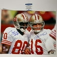 thumbnail image 1 of Autographed/Signed Joe Montana  Jerry Rice San Francisco 49ers 16x20 Football Photo Beckett BAS COA #2, 1 of 3