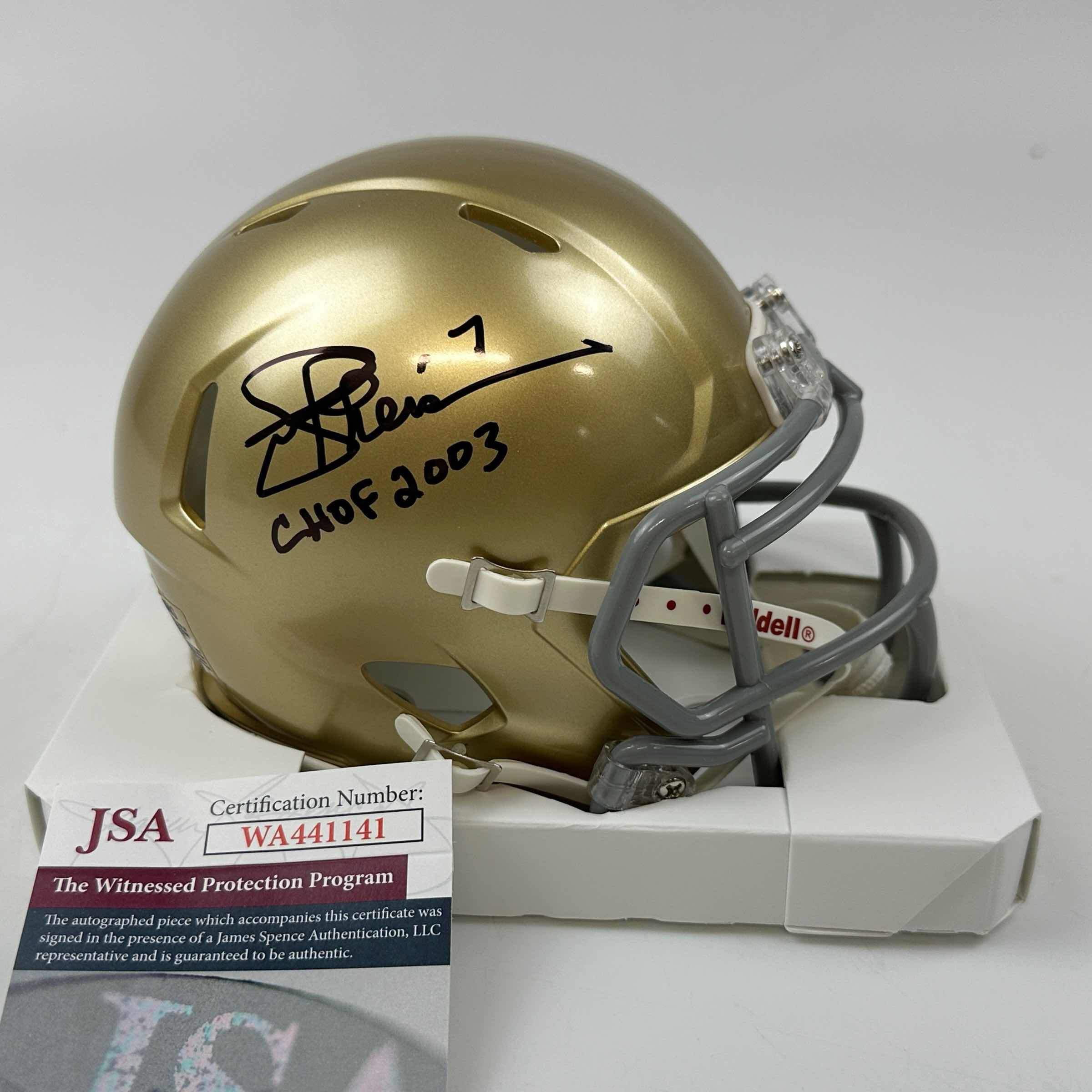 child's notre dame football helmet Riddell Fighting Irish Shamrock Revolution Speed Mini size replica by Riddell is a must Notre Dame Fighting Irish Custom