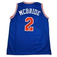 thumbnail image 1 of Autographed/Signed Miles Deuce McBride New York Blue Basketball Jersey JSA COA, 1 of 4