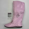 thumbnail image 1 of Autographed/Signed Ric Flair Pink WWE WWF Wrestling Boot/Shoe JSA COA Auto, 1 of 2
