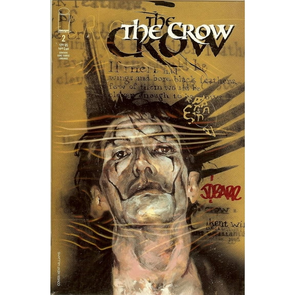 Autographed The Crow Image Comics #2 NM J O'Barr