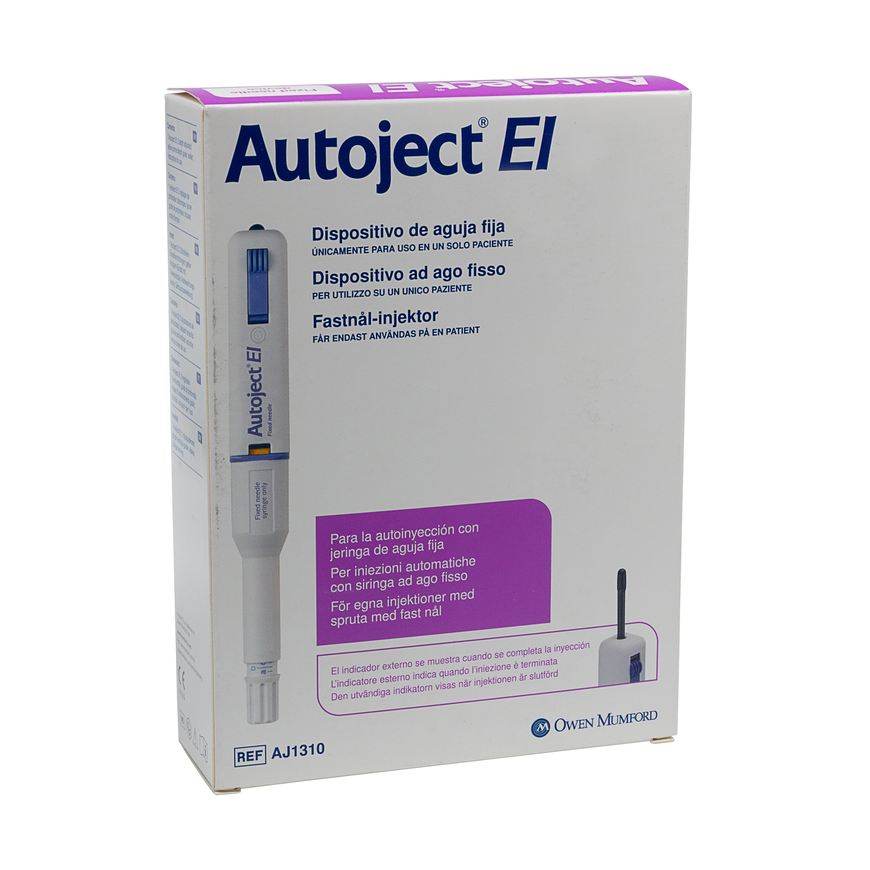 Needel Injection Autoject EI Injection Aid Device, Hidden Needle, Safety Interlock ...