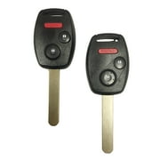 AutokeyMax 2 Replacement Honda Civic Remote Car Key Fobs, 2006-2011