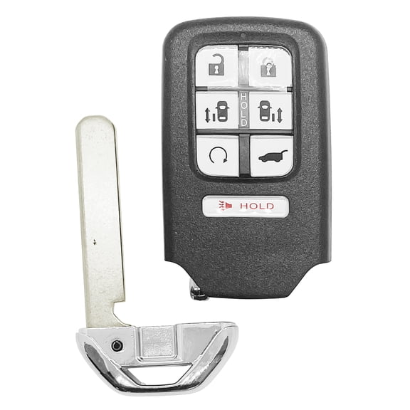 AutokeyMax Car Key Fob for 2018 2019 Honda Odyssey remote 7 Button KR5V2X 433 MHz