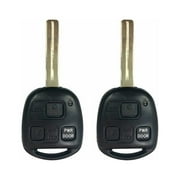 AutokeyMax Key Fob Replacement for 2007-2009 Lexus RX350, 2 Piece