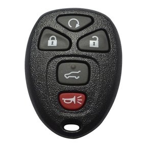 AutokeyMax New Keyless Entry Remote Key Fob Transmitter Clicker for 2006-2013 Impala REMOTE 5 BUTTON OUC60270