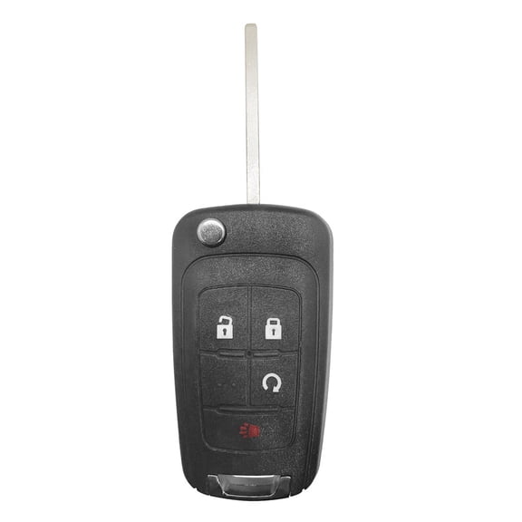 AutokeyMax Uncut Key Fob for 2010 - 2019 GMC Terrain, Chevrolet Equinox, Buick Encore, 2.0 oz