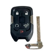 Autokeymax Smart Keyless Entry Car Key Remote Replacement For 2021 2022 GMC Sierra Chevy Silverado With Tailgate Remote Smart HYQ1ES