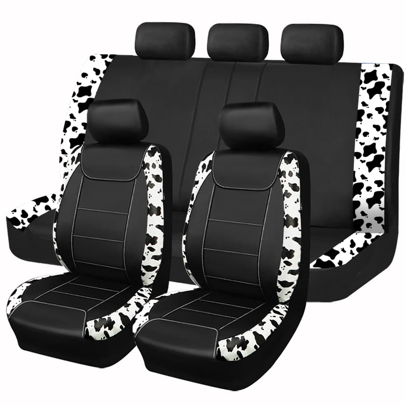 Pink Goat Sheep Pattern Print Universal Fit Car Seat Cover main image 0