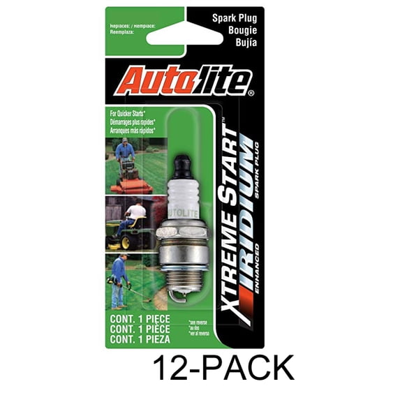 Autolite 12 Pack of Extreme Start Iridium Enhanced Spark Plugs ...