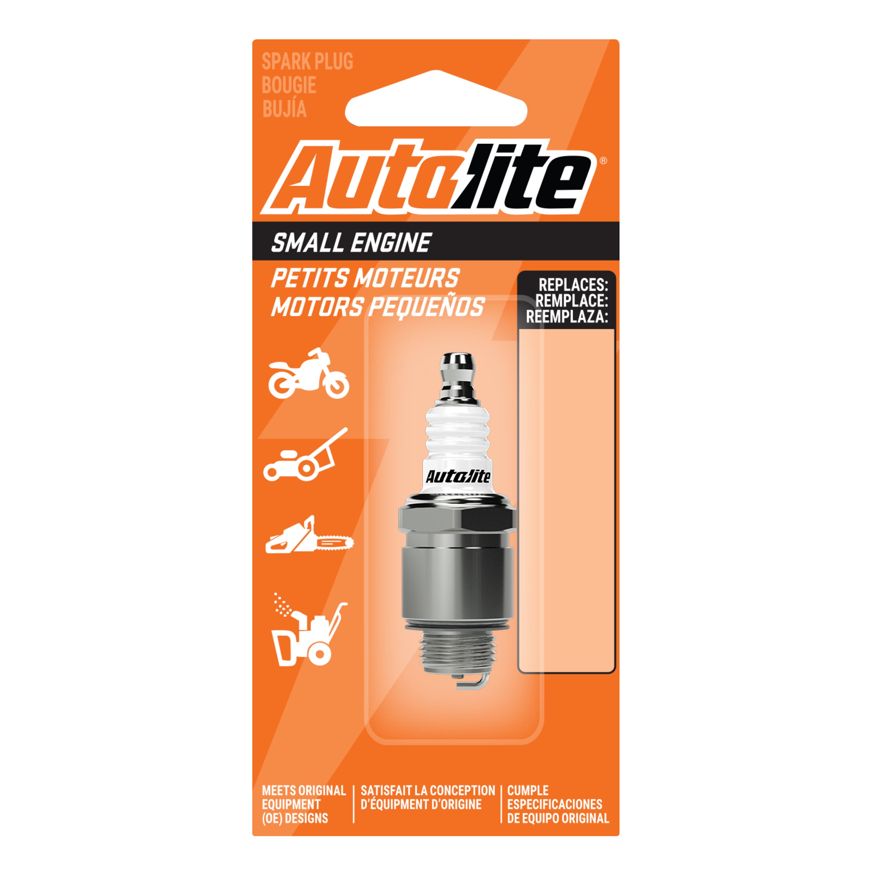 Autolite Small Engine Spark Plug, 3924 for Select Briggs & Stratton and Kohler Engine Power Equipment and Lawn Mowers