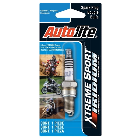Autolite XS65DP Iridium Powersports Spark Plug - Display Pack